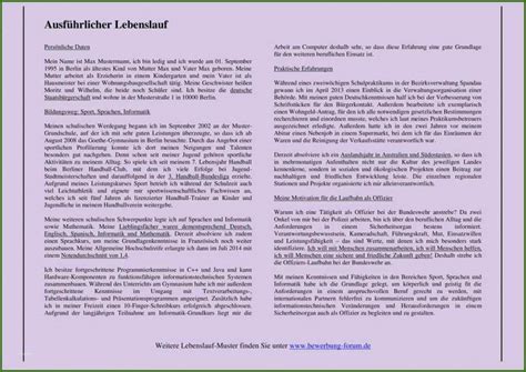 022 Handgeschriebener Lebenslauf Vorlage Ausführlicher Lebenslauf – Formulierungen Und Muster ...