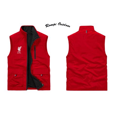 Vest Motorcycle Vest/ Men's Outdoor Hiking Vest Premium Thick/Jacket Vest Free Logo L.F.C/Men's ...