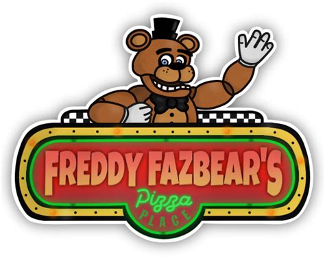 Freddy Fazbear's Pizza Place Logo by NRdrawing on DeviantArt