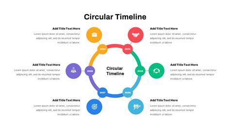 Circular Timeline PowerPoint Template