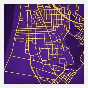 must have- lsu campus map | City prints, Map art, Map art print