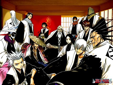 Bleach Captains Wallpapers on WallpaperDog