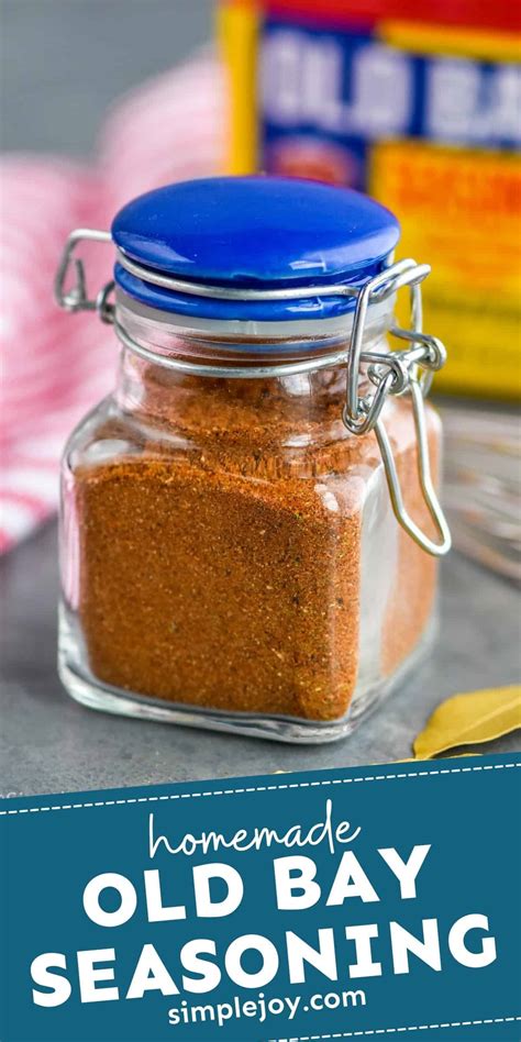 Homemade Old Bay Seasoning Recipe - Simple Joy