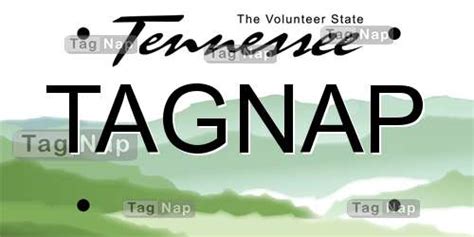 Tennessee License Plate Lookup - TagNap