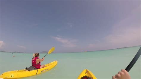 Kayaking Kailua Oahu, Hawaii 2014 GoPro - YouTube