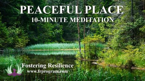 10-Minute Peaceful Place Meditation - YouTube