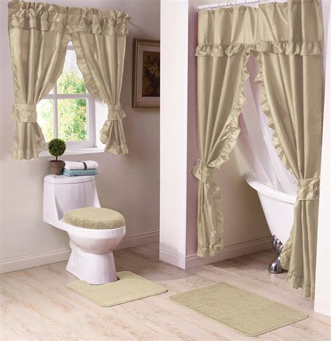 Decorative Bathroom Window Curtains