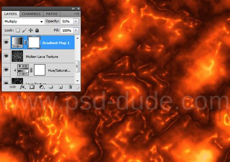 Create Lava Rock Texture in Photoshop