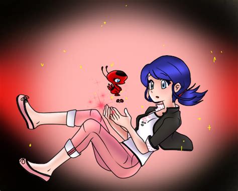 Marinette and Tikki - Miraculous Ladybug Fan Art (39346064) - Fanpop