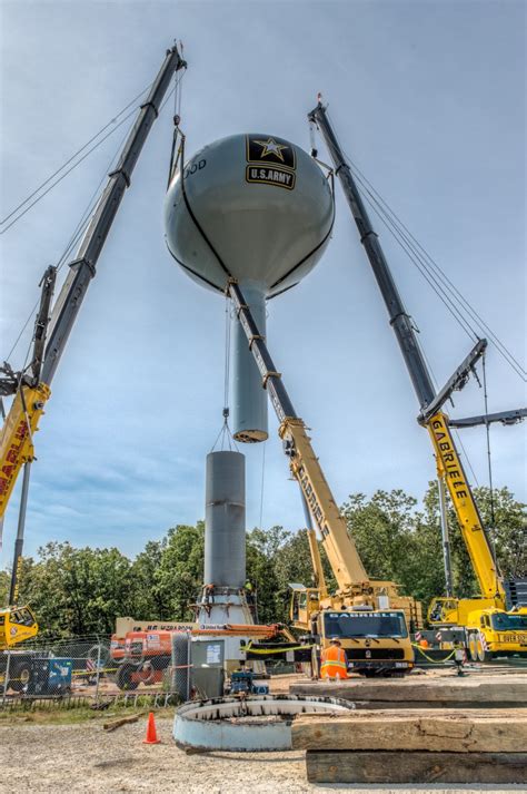 Fort Leonard Wood water tower gets extension | Article | The United ...