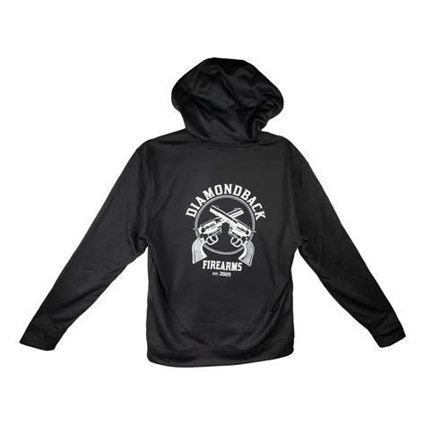 DB Shootout Performance Hoodie - Black - Diamondback Firearms