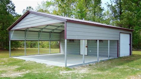 Pin by Carport Ideas on Carports With Storage Shed | Carport garage ...