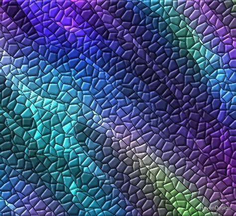 "Colorful Dragon Skin Mosaic Tiles" by HavenDesign | Redbubble