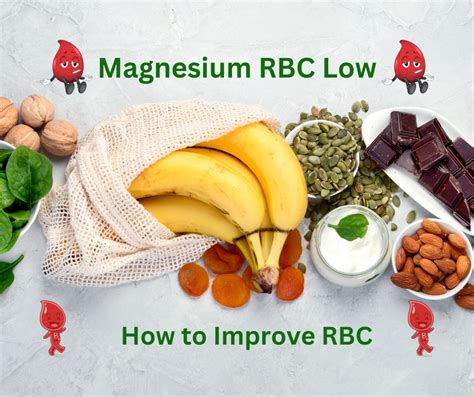 Magnesium Red Blood Count Low: - Natural Therapy Clinic