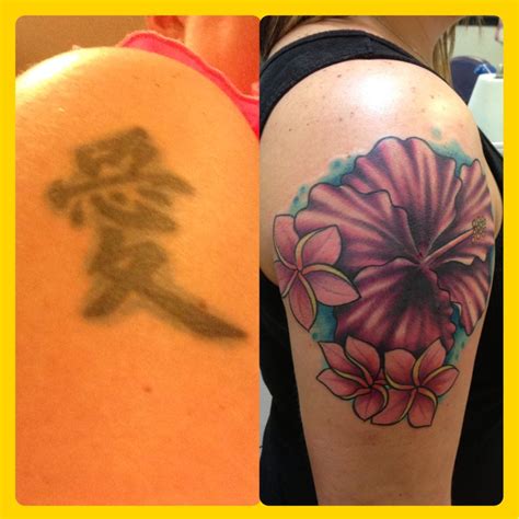 Before and after tattoo Flower Tattoo On Side, Flower Tattoo Sleeve, Tattoo Sleeve Designs ...