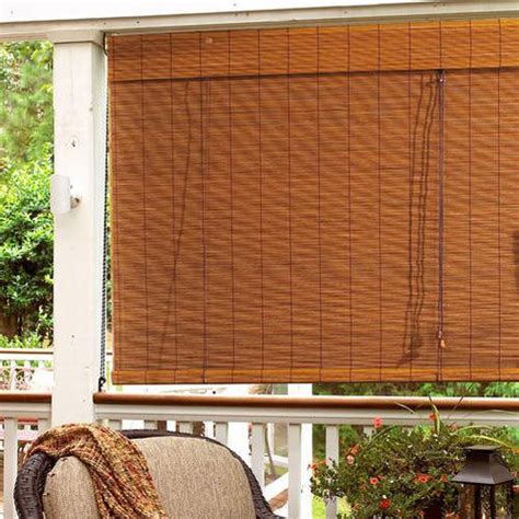 Brown Balcony Bamboo Blinds, Rs 65 /square feet Bangalore Window Blinds | ID: 15360951062