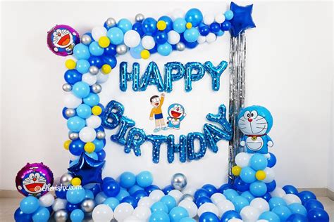 Doraemon Birthday Theme Decoration for your Kid’s Birthday