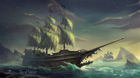 Rare Sea of Thieves: A Pirate's Life Art Blast - ArtStation Magazine