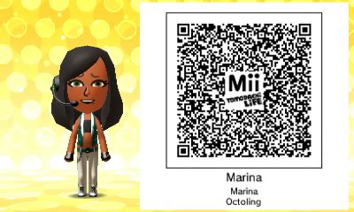 Tomodachi Life QR Codes