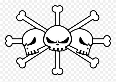 Pirate Flag At Getdrawings Clip Transparent Stock - Banderas De One Piece - Png Download ...