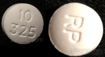 ROUND WHITE rp 10 325 ; 10 325 rp Images - Oxycodone and Acetaminophen ...