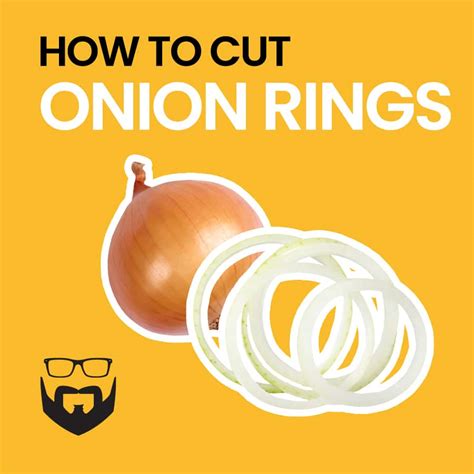 How to Cut Onion Rings