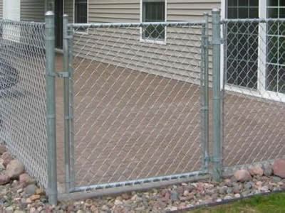 Chain Link Fence Fabric – Black, Galv, PVC, or Aluminum Coated