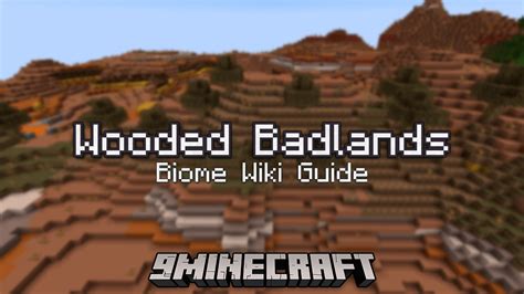 Wooded Badlands Biome - Wiki Guide - 9Minecraft.Net