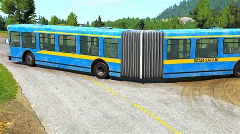 BeamNG Drive - Articulated Bus on the East Coast | Logitech G29 ...