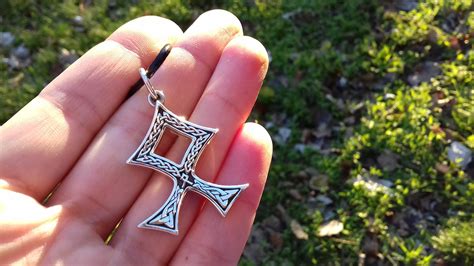 Odal rune pendant Amulet Viking runes Viking jewelry | Etsy