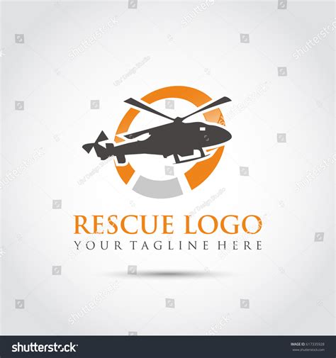 Rescue Logo Template Vector Illustrator Eps10 Stock Vector (Royalty ...