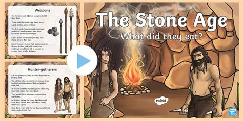 Stone Age Food PowerPoint - Learning Resources - Twinkl