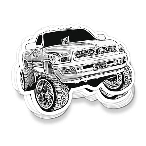 Shop for CAMO TRUCK STICKER | Be Loud and Proud | LNPGEAR.com