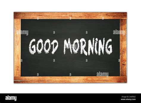 Good morning word on school Cut Out Stock Images & Pictures - Alamy