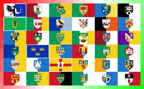 32 Flags of Irish Counties Flag - TME