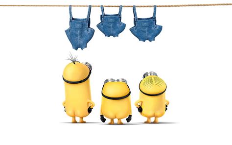 2560x1440px | free download | HD wallpaper: Minions with a smartphone, despicable me characters ...