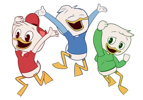 Huey, Dewey and Louie - DuckTales 2017 by iwannadrawgood on DeviantArt