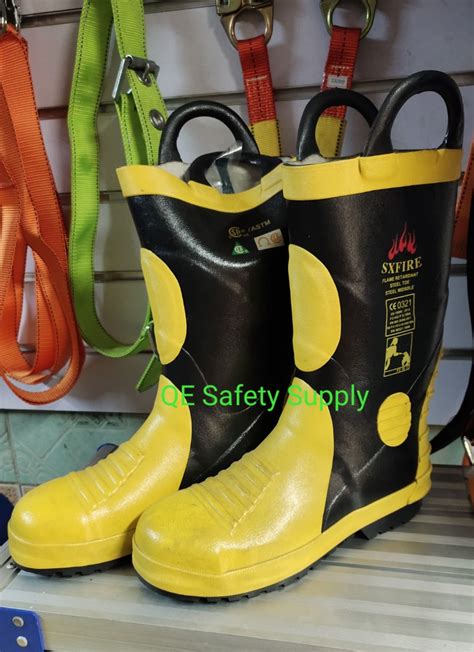 fireman's boots, Everything Else, Others on Carousell