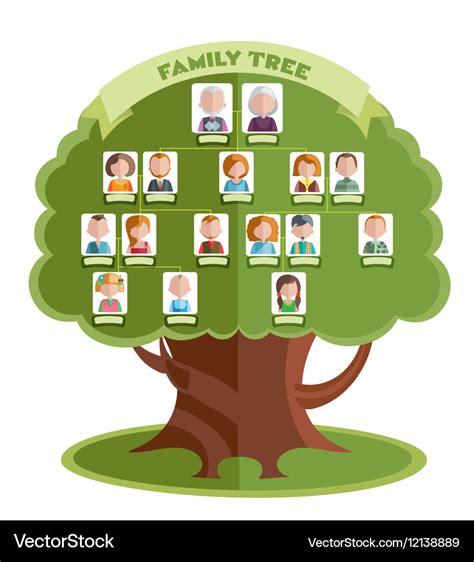 Family Tree Outline Image