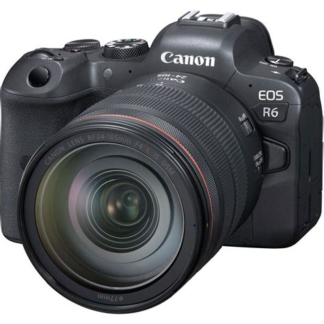 Canon EOS R6 Mirrorless Digital Camera with 24-105mm f/4L Lens 4082C012