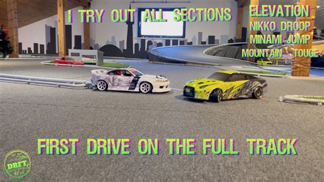 Fun on the NEW Drift Track Layout - YouTube