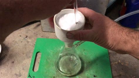 making calcium cyanamide - YouTube