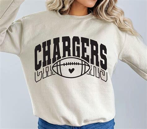 Chargers SVG PNG Chargers Football Svgchargers Mascot - Etsy