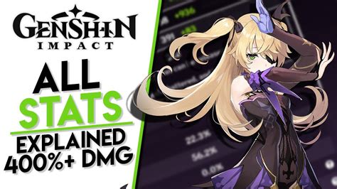 ALL EXPLAINED! Best Stats Guide! Elemental Mastery EXPLAINED! [Genshin Impact] - YouTube