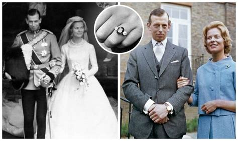 Katharine Duchess of Kent wore sapphire engagement ring for her ultra ...