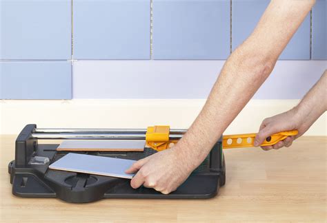 How to Cut Ceramic Tile With a Tile Snap Cutter