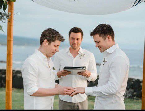 OpenAI CEO Sam Altman and his partner Oliver Mulherin got married in a ...