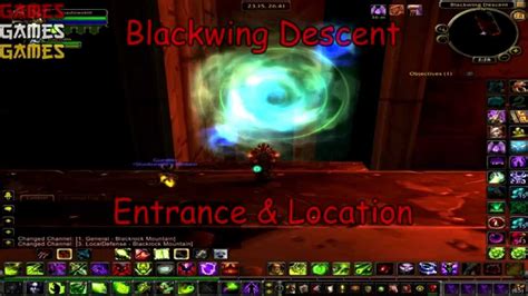 Blackwing Descent Raid Entrance & Location - YouTube