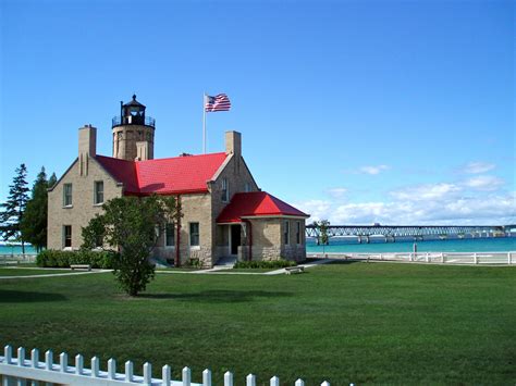 Lighthouse Explorations: Old Mackinac Point Lighthouse & McGulpin Point