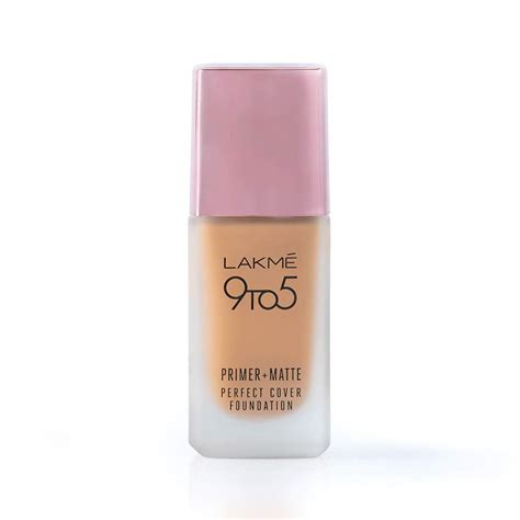 Lakme Perfecting Liquid Foundation, Marble, Waterproof Full Coverage ...